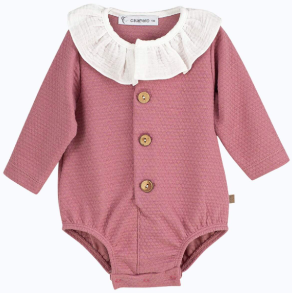 Pelele Granada con Cuello Calamaro