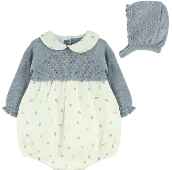 Pelele Dulce de Fresa azulon