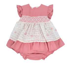 Jesusito rosa flores bebe