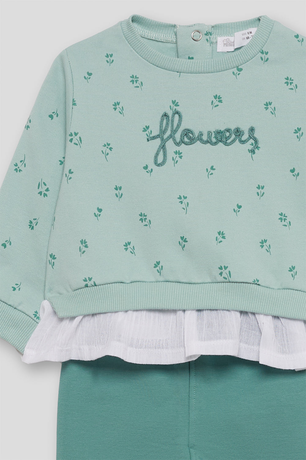 Conjunto Sudadera y Legging flowers Street Monkey