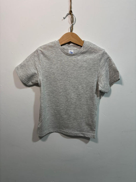 Camiseta niño básica gris