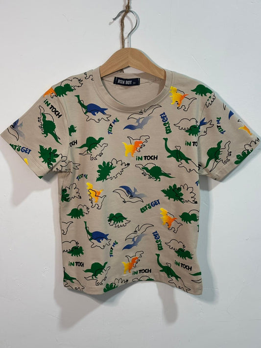 Camiseta niño dinosaurio