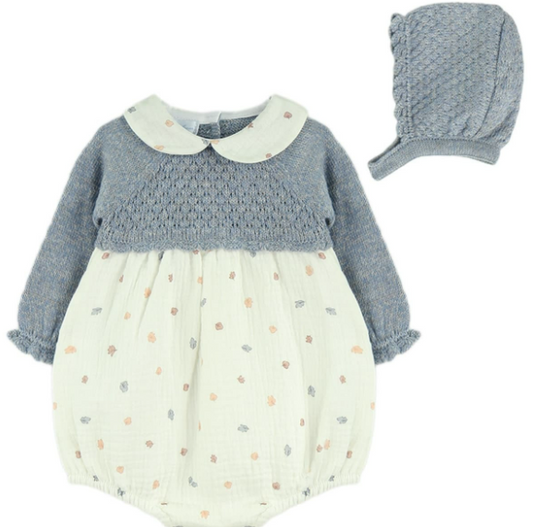 Pelele Dulce de Fresa azulon